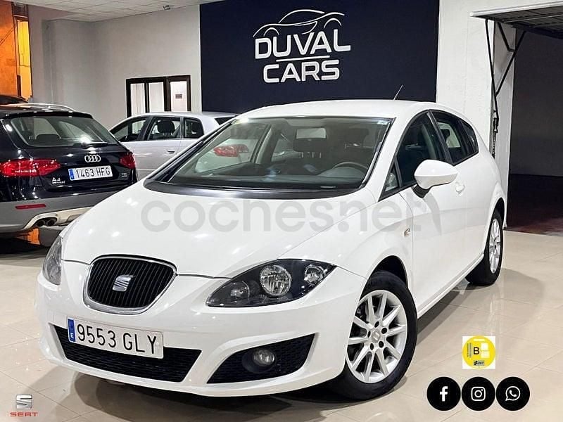 Usado Seat Leon Ecomotive 105 CV (77 kW) 2009 Blanco Utilitario