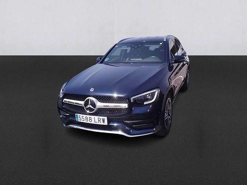 Azul Usado 2021 Mercedes GLC200 SUV | 39.100 € (Precio justo) - Imagen 1/4