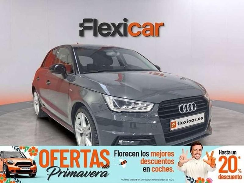 Usado Audi A1 Sportback 95 CV (69 kW) 2018 Gris Utilitario