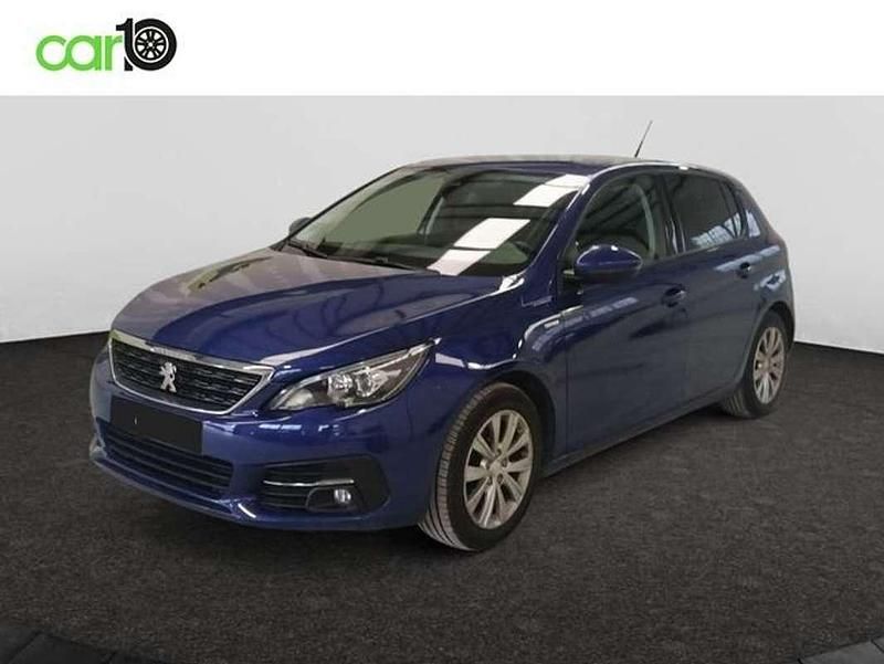 Usado Peugeot 308 Style 110 CV (80 kW) 2019 Azul Utilitario
