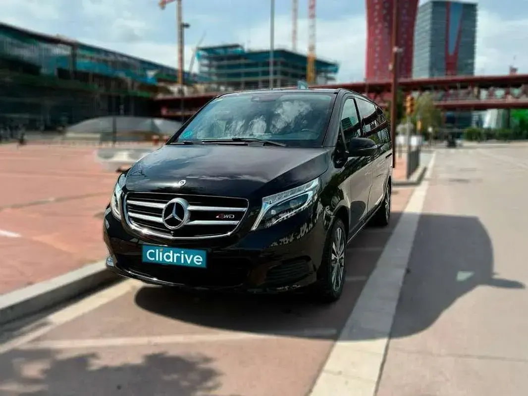 Usado Mercedes V250 Avantgarde 190 CV (139 kW) 2018 Negro Monovolumen