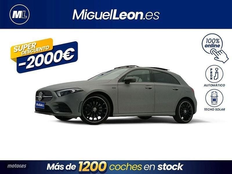 Gris / plata Usado 2021 Mercedes A250 Berlina | 26.985 € (Buen precio) - Imagen 1/4