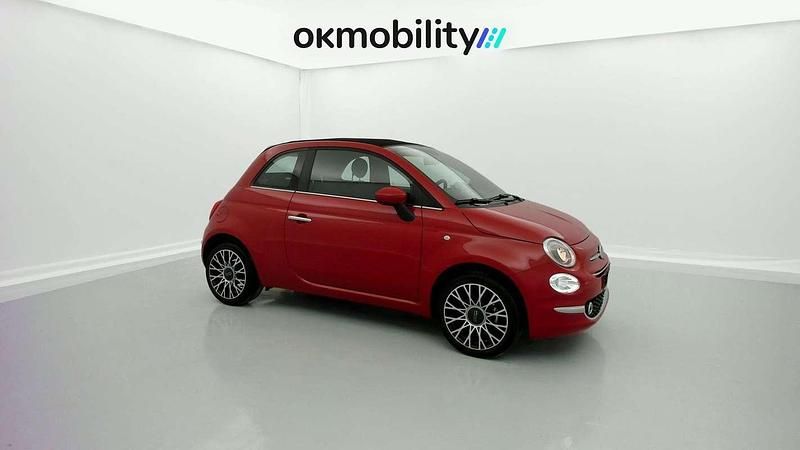 Usado Fiat 500C Dolcevita 69 CV (50 kW) 2024 Rojo Descapotable