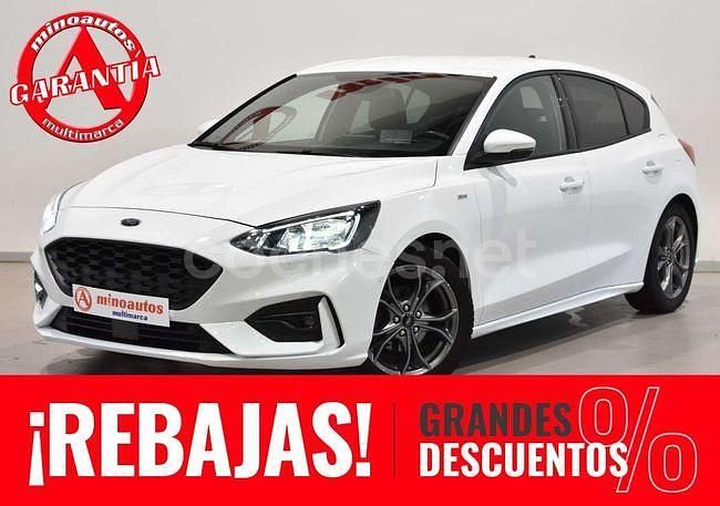 Blanco Usado 2021 Ford Focus ST-Line Utilitario | 15.890 € (Precio justo) - Imagen 1/4