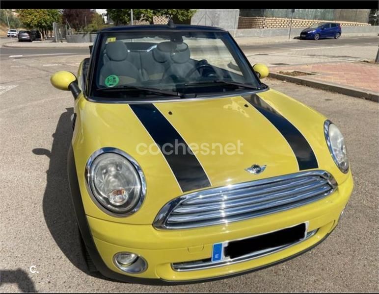 Amarillo Usado 2010 Mini Cooper Cabriolet Descapotable | 8500 € (Precio justo) - Imagen 1/4