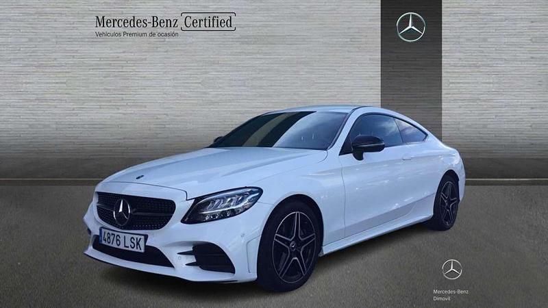Blanco Usado 2021 Mercedes C220 Coupe | 34.900 € (Super precio) - Imagen 1/4