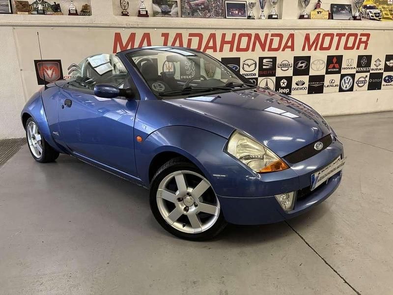 Usado Ford StreetKa 95 CV (69 kW) 2003 Azul Descapotable