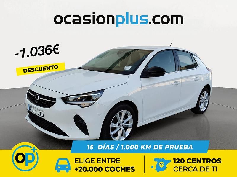 Blanco Usado 2022 Opel Corsa Elegance Berlina | 11.400 € (Precio justo) - Imagen 1/4