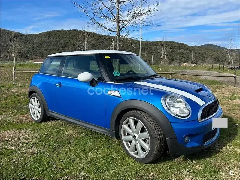 Usado Mini Cooper S 175 CV (128 kW) 2009 Azul Utilitario