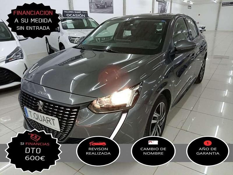 Gris Usado 2020 Peugeot 208 Allure Utilitario | 13.300 € (Un poco caro) - Imagen 1/4