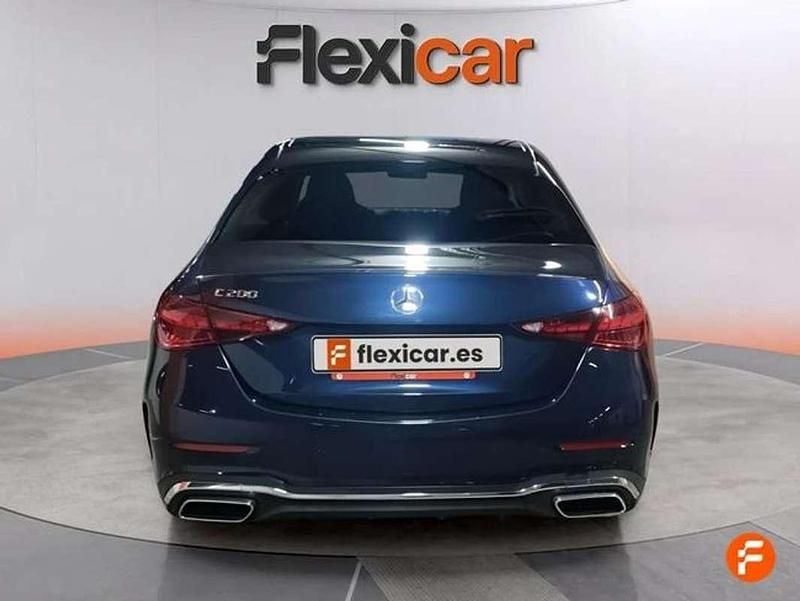 Usado Mercedes C200 204 CV (150 kW) 2021 Azul Berlina