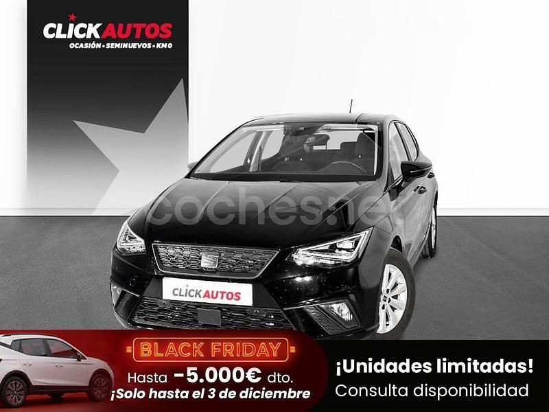 Negro Usado 2023 Seat Ibiza Style Berlina | 14.200 € (Buen precio) - Imagen 1/4