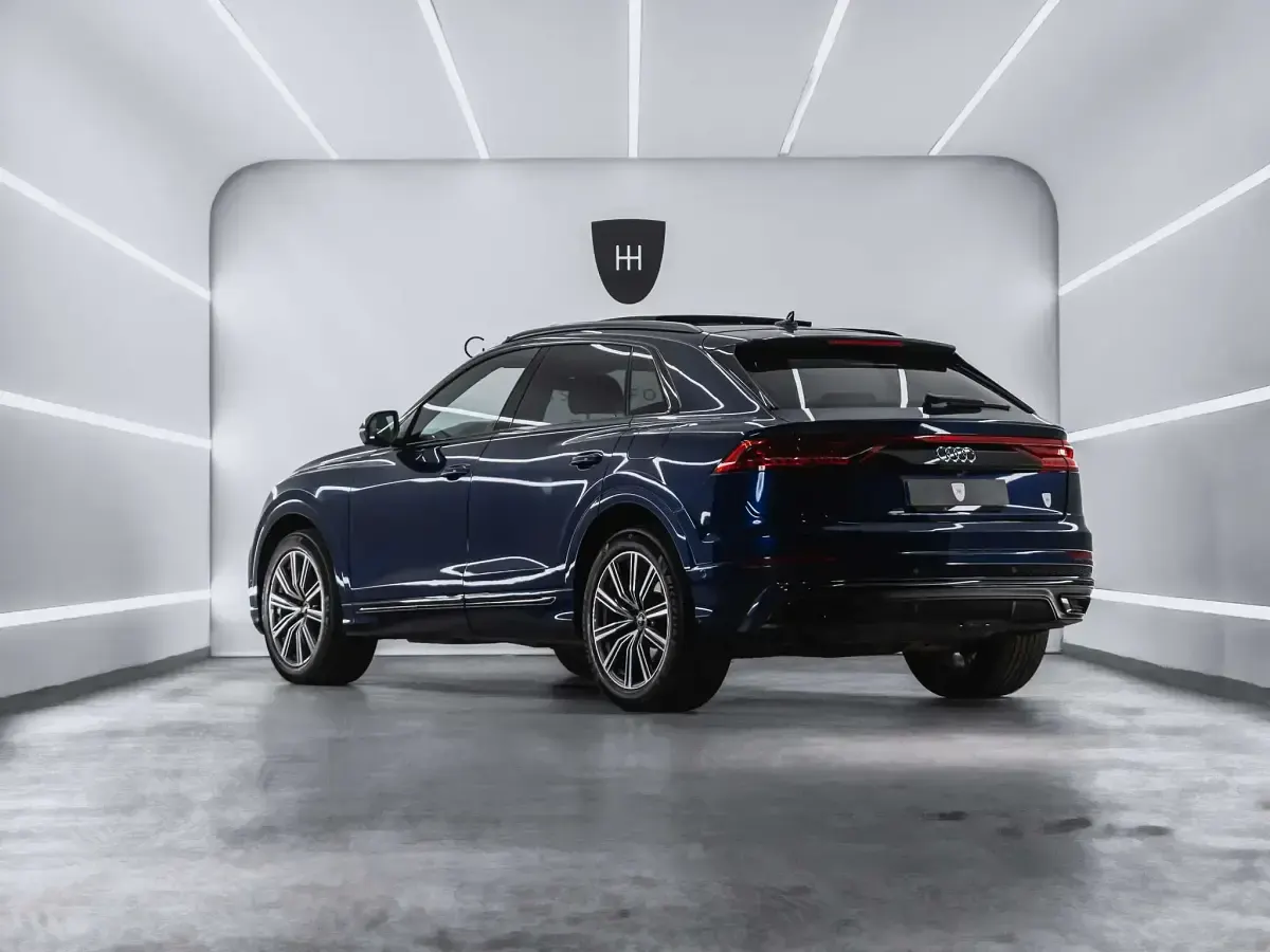 Usado Audi Q8 462 CV (339 kW) 2021 Azul SUV