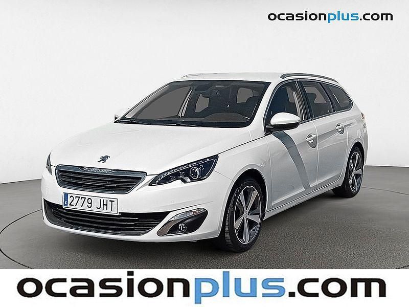 Gris Usado 2015 Peugeot 308 Allure Familiar | 9150 € (Precio justo) - Imagen 1/4