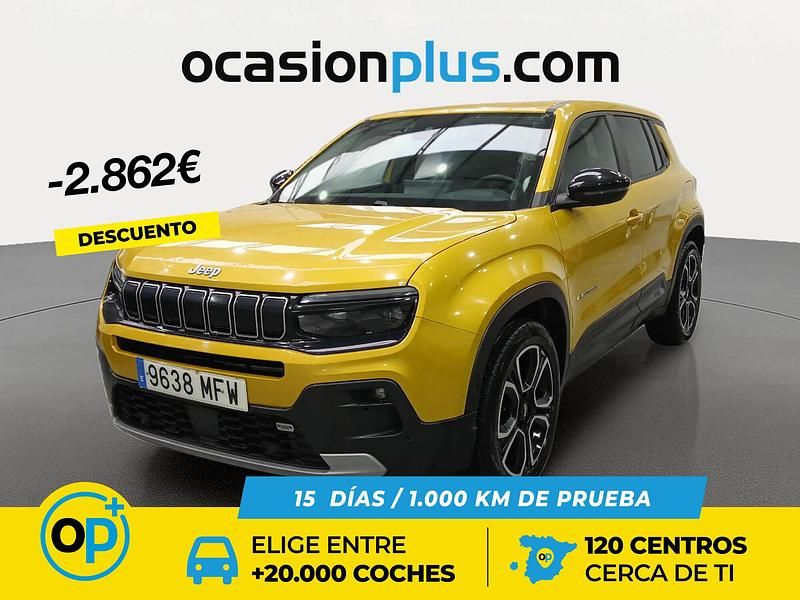 Usado Jeep Avenger Summit 100 CV (73 kW) 2023 Amarillo SUV