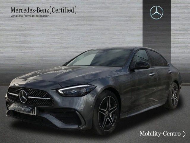 Selenitgrey metallic paint Usado 2022 Mercedes C220 AMG line Berlina | 44.250 € (Un poco caro) - Imagen 1/4