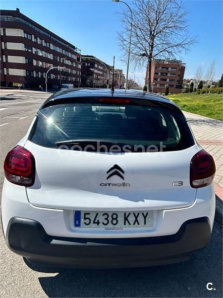 Usado Citroën C3 PureTech 82 CV (60 kW) 2019 Blanco Utilitario