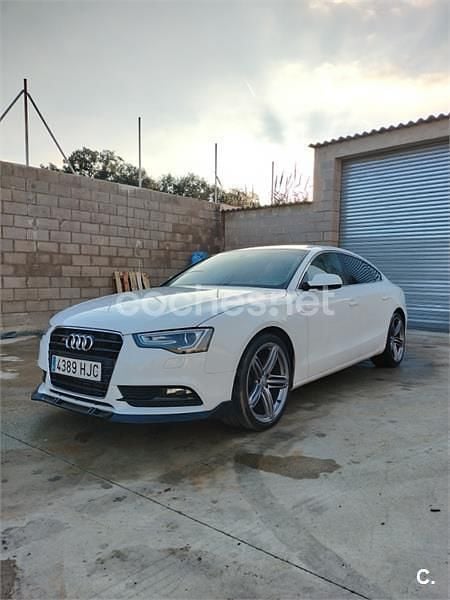 Usado Audi A5 Sportback S-Line 170 CV (125 kW) 2012 Blanco Utilitario