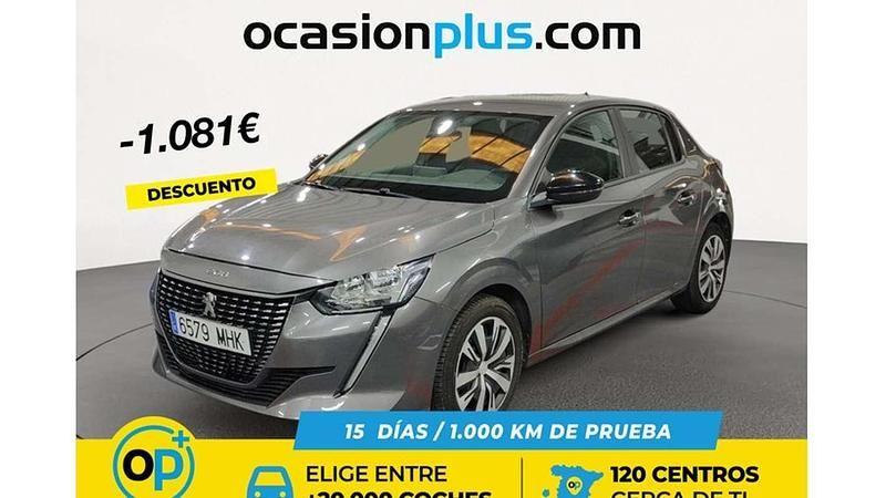 Usado Peugeot 208 Active 102 CV (75 kW) 2023 Gris Utilitario