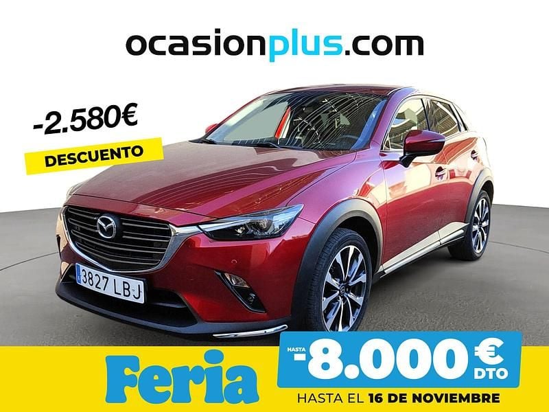 Rojo Usado 2019 Mazda CX-3 SUV | 18.490 € (Precio justo) - Imagen 1/4