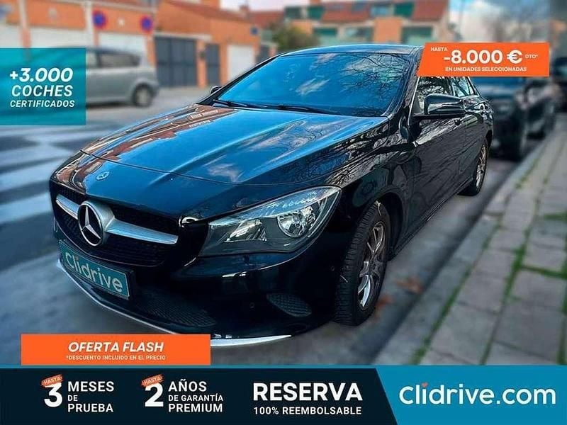 Negro Usado 2017 Mercedes CLA200 Coupe | 13.990 € (Precio justo) - Imagen 1/3