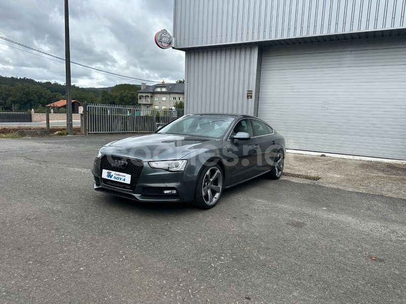 Gris / plata Usado 2012 Audi A5 Sportback S-Line Utilitario | 18.900 € (Caro) - Imagen 1/4