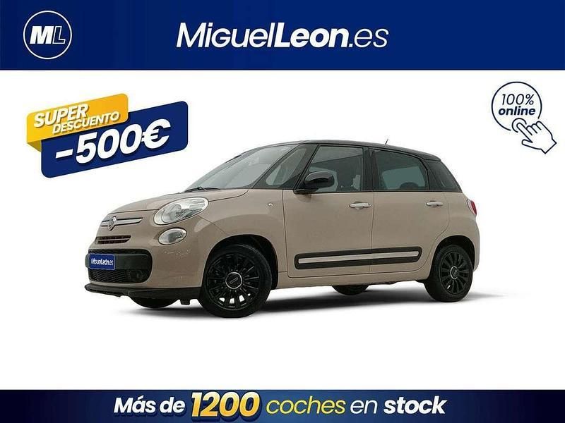 Beige Usado 2016 Fiat 500L Lounge Monovolumen | 9485 € (Precio justo) - Imagen 1/3