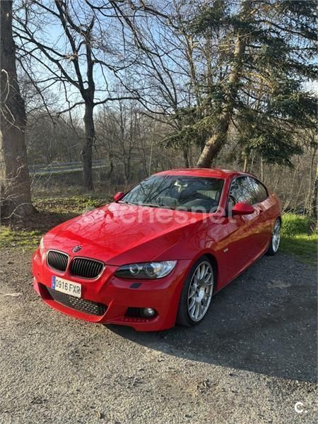Rojo Usado 2007 BMW 335 Coupe | 20.000 € (Precio justo) - Imagen 1/4