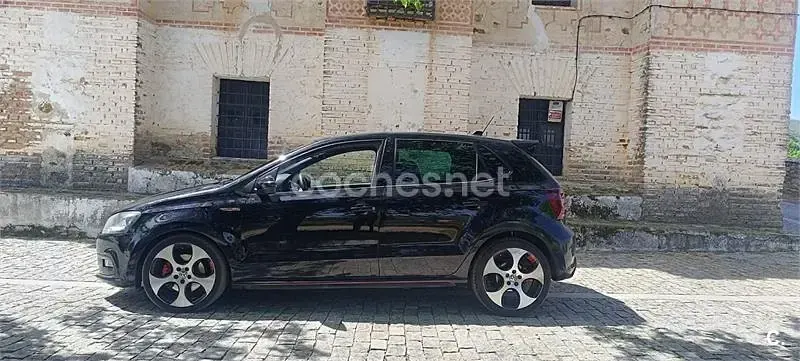 Usado VW Polo GTI 180 CV (132 kW) 2012 Negro Utilitario