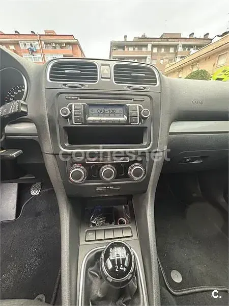 Usado VW Golf VI Advance 122 CV (89 kW) 2009 Gris / plata Berlina