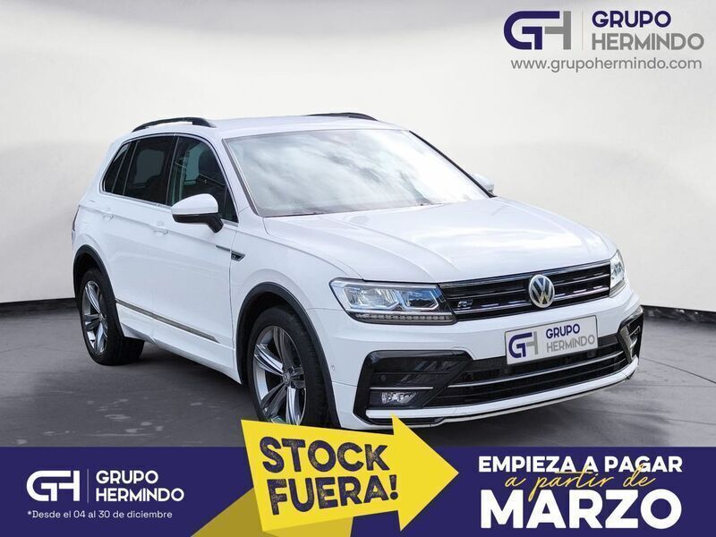 Blanco Usado 2019 VW Tiguan Advance SUV | 24.975 € (Precio justo) - Imagen 1/4