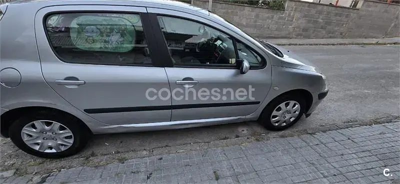 Usado Peugeot 307 110 CV (80 kW) 2003 Gris / plata Berlina