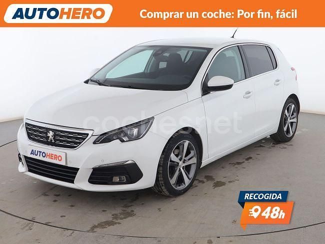 Blanco Usado 2017 Peugeot 308 Allure Berlina | 11.499 € (Un poco caro) - Imagen 1/3