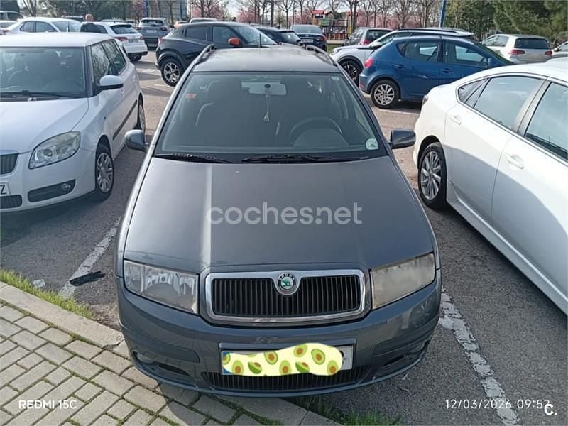 Usado Skoda Fabia Comfort 101 CV (74 kW) 2007 Gris / plata Familiar