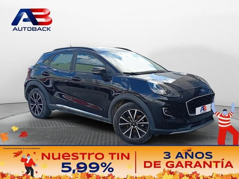 Negro Usado 2021 Ford Puma Gen-E Titanium SUV | 13.450 € (Precio justo) - Imagen 1/2
