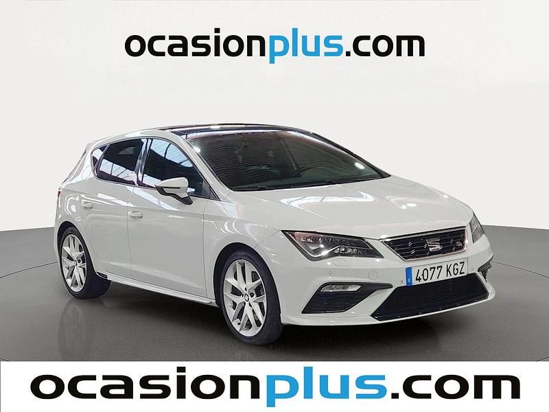 Usado Seat Leon FR 184 CV (135 kW) 2018 Blanco Utilitario