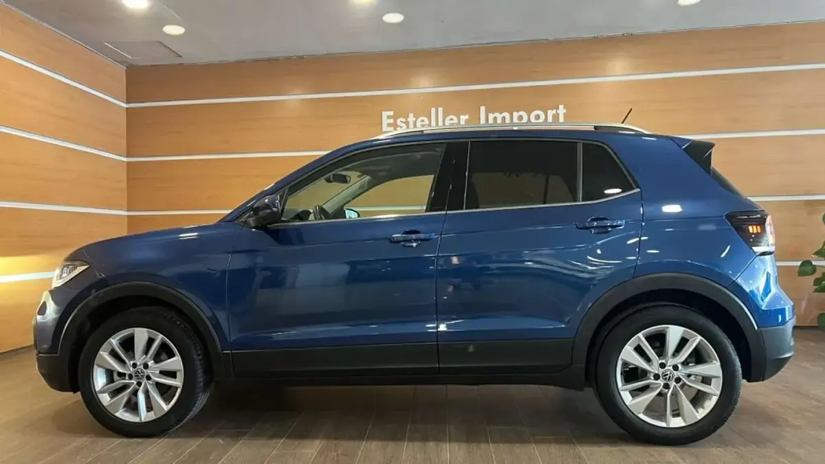 Usado VW T-Cross Sportline 110 CV (80 kW) 2020 Azul SUV
