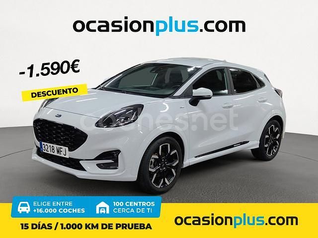 Blanco Usado 2023 Ford Puma ST-Line X SUV | 17.490 € (Precio justo) - Imagen 1/4