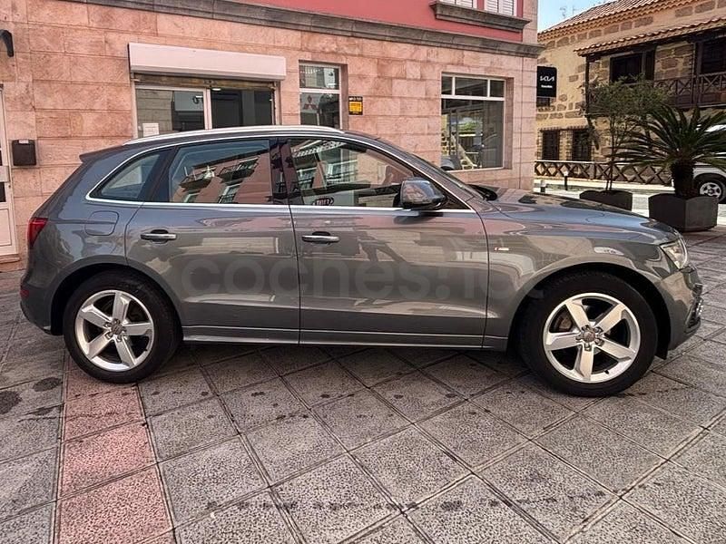 Usado Audi Q5 S-Line 150 CV (110 kW) 2015 Gris / plata SUV