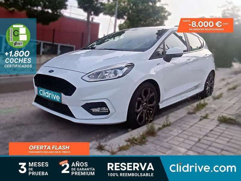 Blanco Usado 2020 Ford Fiesta ST-Line Utilitario | 12.990 € (Precio justo) - Imagen 1/3
