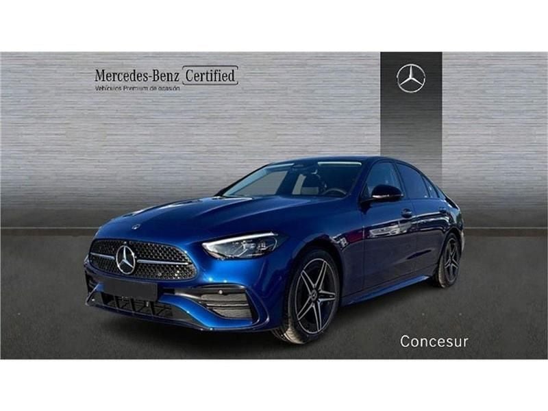 Usado Mercedes C220 200 CV (147 kW) 2023 Azul Berlina