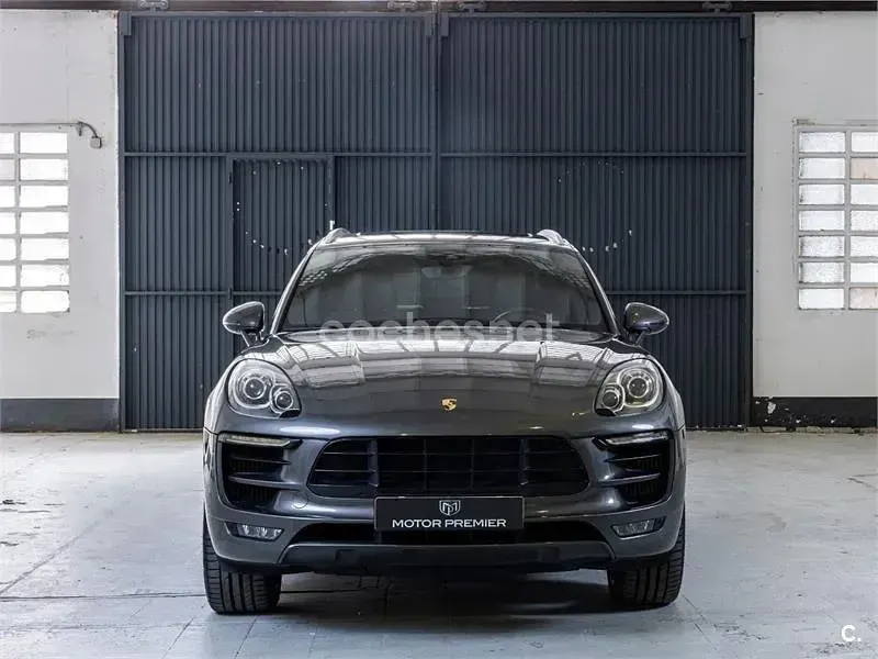 Usado Porsche Macan S 340 CV (250 kW) 2015 Gris / plata SUV