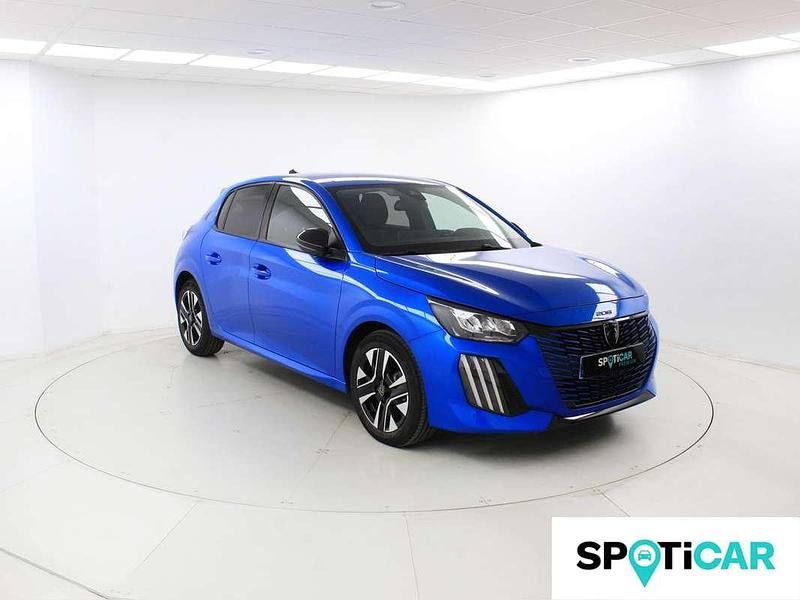 Usado Peugeot 208 Allure 101 CV (74 kW) 2024 Azul Utilitario