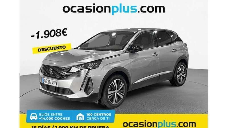 Gris Usado 2023 Peugeot 3008 Allure Monovolumen | 19.082 € (Buen precio) - Imagen 1/4