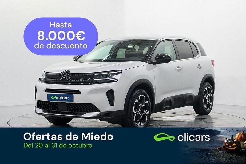 Blanco Usado 2024 Citroën C5 Aircross PureTech SUV | 18.990 € (Buen precio) - Imagen 1/4