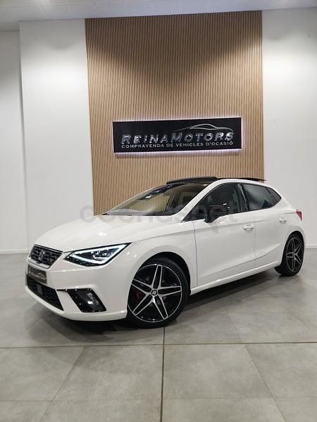 Usado Seat Ibiza FR 115 CV (84 kW) 2018 Blanco Utilitario