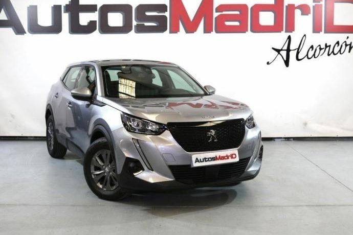 Gris Usado 2021 Peugeot 2008 Active SUV | 16.490 € (Precio justo) - Imagen 1/4