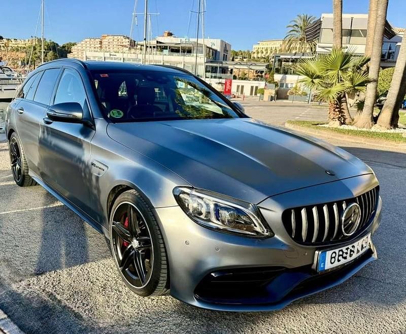 Usado Mercedes C63 AMG AMG 510 CV (375 kW) 2020 Gris Familiar