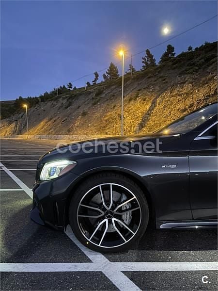 Usado Mercedes C43 AMG 390 CV (286 kW) 2021 Gris / plata Descapotable