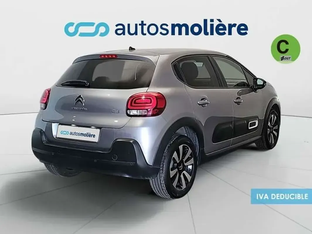 Usado Citroën C3 PureTech 110 CV (80 kW) 2024 Gris Utilitario